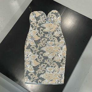 NWT fashion nova gimme some velvet sequins dress